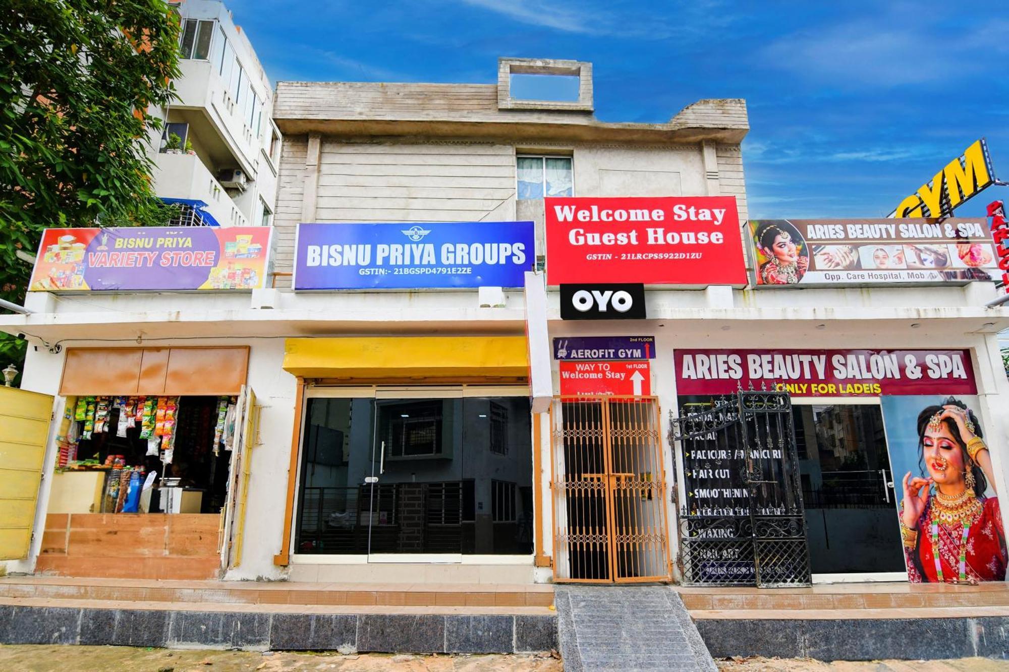 Hotel O Welcome Stay Guest House Bhubaneswar Eksteriør billede